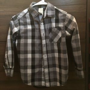 Boys long sleeve flannel